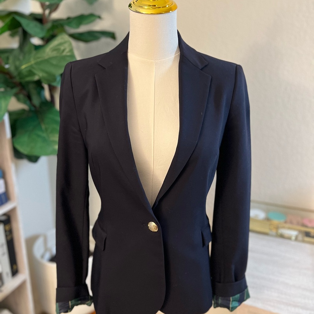 Zara Women's Navy Blazer